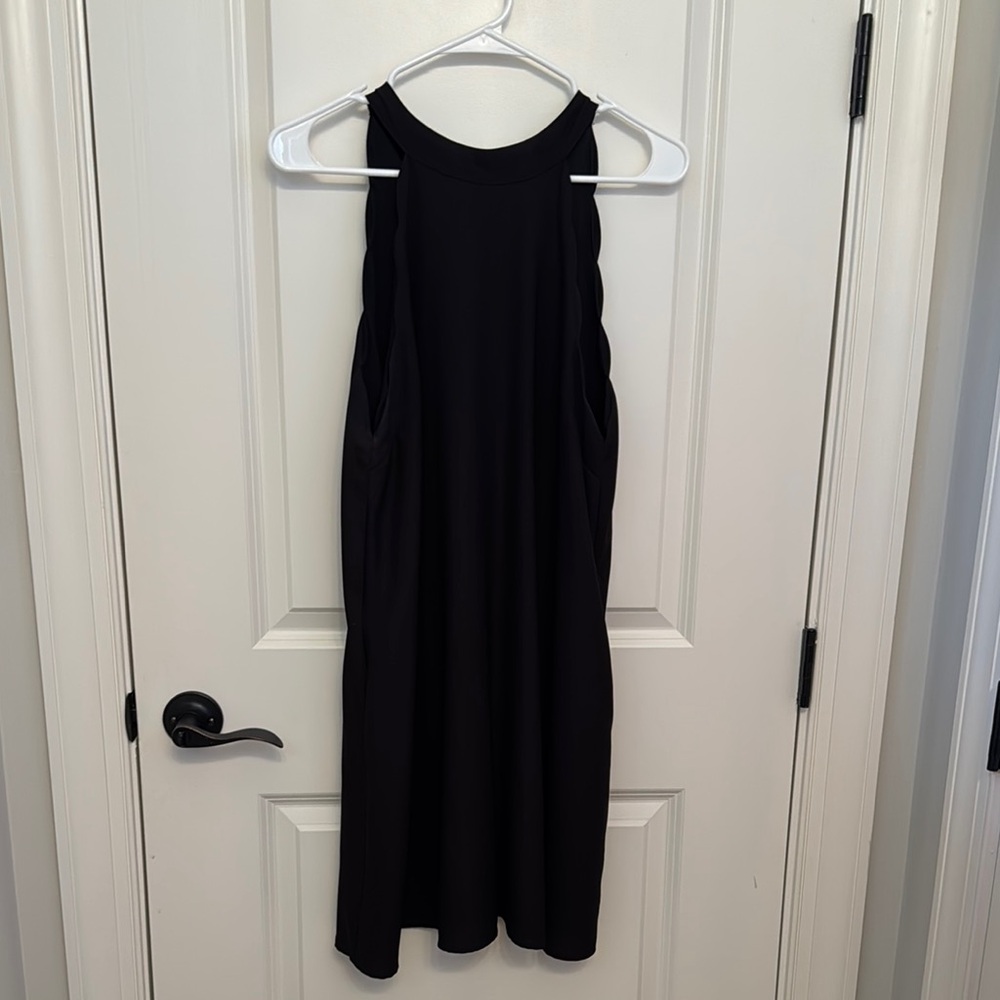 Love Riche Classic Black Midi‎ Dress